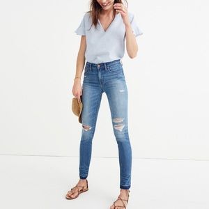 Madewell 9 inch Skinny High-Rise